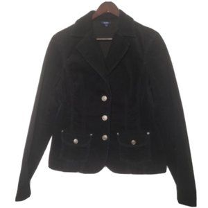 Reitman's Black Corduroy Blazer Jacket Size 7